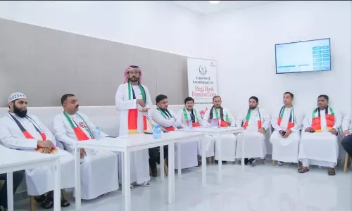 യു.എ.ഇ ദേശീയദിനാഘോഷം; കെ.എം.സി.സി   കാസർകോട് ജില്ലാകമിറ്റി രക്തദാനം നടത്തി