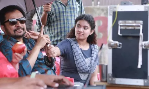 അപ്പയ്ക്കൊപ്പം ആദ്യമായി ജോലി ചെയ്യുമ്പോള്‍; ചിത്രം പങ്കുവച്ച് അന്ന ബെന്‍