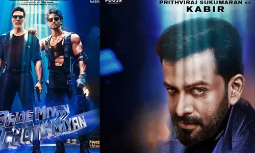 അക്ഷയ് കുമാർ, ടൈഗർ ഷ്‌റോഫ് ചിത്രത്തിൽ വില്ലൻ കബീറായി പൃഥ്വിരാജ്