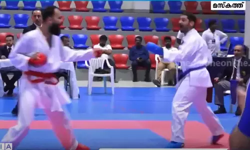 ഒമാൻ ഷോട്ടോകാൻ എട്ടാമത് ഇന്റർനാഷണൽ കരാട്ടെ മത്സരത്തിൽ 6 രാജ്യങ്ങളിൽ നിന്നായി 27 ക്ലബ്ബുകൾ പങ്കെടുത്തു