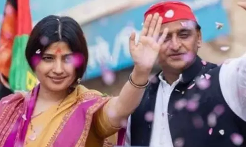 മെയിൻപുരിയിൽ ഡിംപിൾ യാദവ് 15,000 വോട്ടുകൾക്ക് ലീഡ് ചെയ്യുന്നു