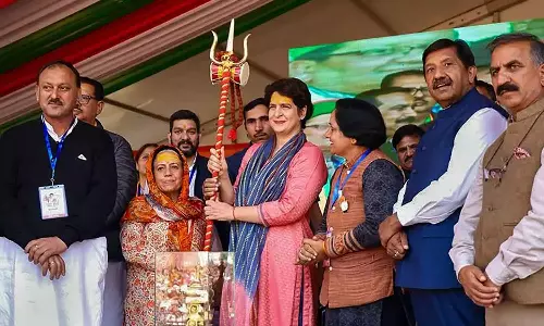 ഹിമാചൽ പ്രദേശ്: ബി.ജെ.പി ദേശീയ അധ്യക്ഷന്റെ തട്ടകം പിടിച്ചെടുത്ത് കോൺഗ്രസിന്റെ വിജയഭേരി