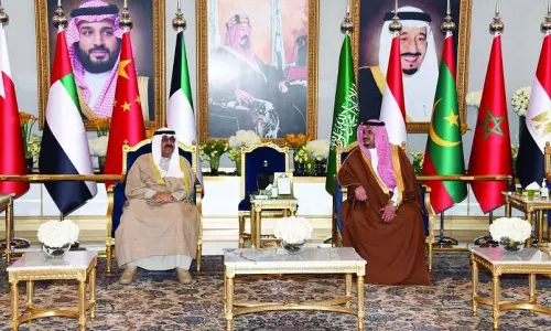 ജി.സി.സി ഉച്ചകോടി: കിരീടാവകാശി സൗദിയിൽ