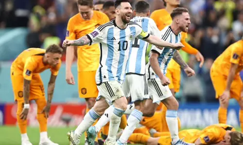 അതിനാടകീയം അർജൻറീന; ഓറഞ്ച് പടയെ തോൽപ്പിച്ച് നീലപ്പട സെമിയിൽ