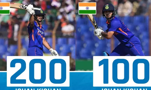 126 പന്തിൽ ഇരട്ടശതകം; ഇഷാൻ കിഷൻ തകർത്തത്‌ ക്രിസ്‌ഗെയിലിന്റെ ലോക റെക്കോഡ്