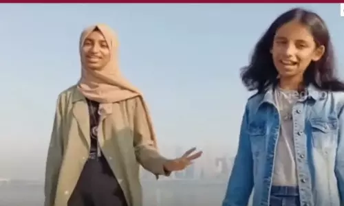 ലോകകപ്പ് ഫുട്ബോള്‍ ഗാനമൊരുക്കി ശ്രദ്ധ നേടി  സഹോദരിമാര്‍