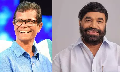 അന്ന് ബച്ചന്‍റെ പൊക്കം, ഇപ്പോള്‍ ഇന്ദ്രൻസിന്‍റെ വലിപ്പം; കോണ്‍ഗ്രസിനെ കുത്താന്‍ ബോഡി ഷെയ്മിങ്‌ പരാമര്‍ശം-വിവാദത്തിനു പിന്നാലെ പിൻവലിച്ച് വാസവൻ