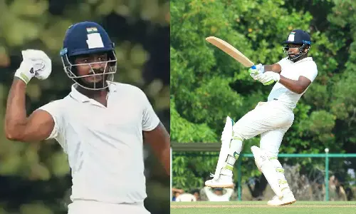 ഏഴ് സിക്‌സറുകൾ:  രഞ്ജിയിലേക്കുള്ള തിരിച്ചുവരവ് ഗംഭീരമാക്കി സഞ്ജു