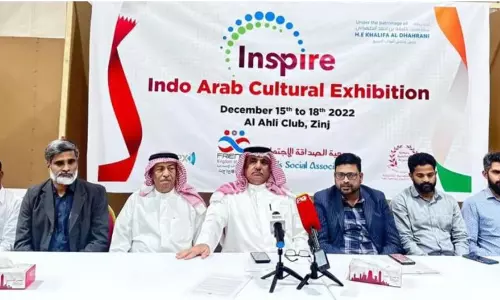 ഇൻസ്പയർ ഇൻഡോ-അറബ് കൾച്ചറൽ   എക്‌സിബിഷൻ വ്യാഴാഴ്ച ആരംഭിക്കും