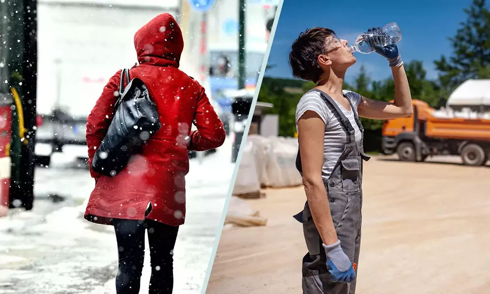 സൗദിയിൽ പ്രതികൂല കാലാവസ്ഥാ സാഹചര്യങ്ങളിൽ തൊഴിലാളികള്‍ ജോലി സ്ഥലത്തേക്ക് വരേണ്ട