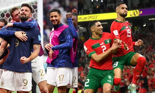 അപരാജിത കുതിപ്പ് തുടരാൻ മൊറോക്കോ, കിരീടം നിലനിർത്താനുറച്ച് ഫ്രാൻസ്; രണ്ടാം സെമിഫൈനല്‍ ഇന്ന്