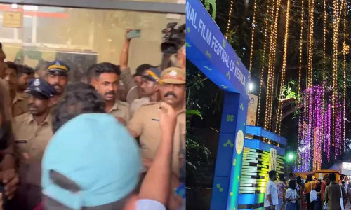 ഐ.എഫ്.എഫ്.കെയിൽ പ്രതിഷേധിച്ച 30 ഓളം പേര്‍ക്കെതിരെ കേസ്