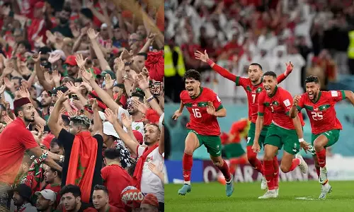 30 ചാർട്ടേഡ് ഫ്‌ളൈറ്റ്, 13,000 സൗജന്യ ടിക്കറ്റ്: സെമി കാണാൻ മൊറോക്കന്‍ ആരാധകരുടെ ഒഴുക്ക്‌