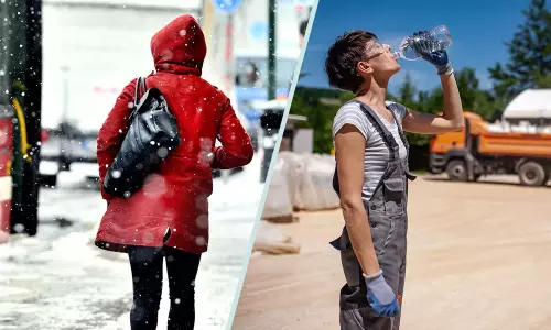 സൗദിയിൽ പ്രതികൂല കാലാവസ്ഥാ സാഹചര്യങ്ങളിൽ തൊഴിലാളികള്‍ ജോലി സ്ഥലത്തേക്ക് വരേണ്ട