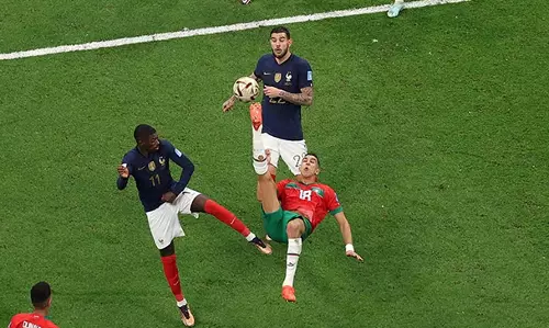 ഫ്രാന്‍സിന്‍റെ നെഞ്ചിടിപ്പിച്ച ബൈസിക്കിള്‍ കിക്ക്; ഇങ്ങനെയൊരു മൊറോക്കോയെ ഇതുവരെ കണ്ടിട്ടില്ല