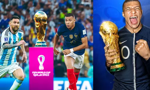 60 വർഷത്തിനിടെ ലോകകിരീടം നിലനിർത്തുന്ന ആദ്യ ടീമാകുമോ ഫ്രാൻസ്? മൂന്നാം കിരീടം നേടാൻ അർജന്റീന 60 വർഷത്തിനിടെ ലോകകിരീടം നിലനിർത്തുന്ന ആദ്യ ടീമാകുമോ ഫ്രാൻസ്? മൂന്നാം കിരീടം നേടാൻ അർജന്റീന