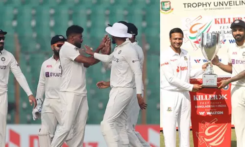 എട്ടു വിക്കറ്റ് നഷ്ടത്തിൽ 133; ഇന്ത്യക്കെതിരെ 271 റൺസ് ട്രയൽ നേരിട്ട് ബംഗ്ലാദേശ്