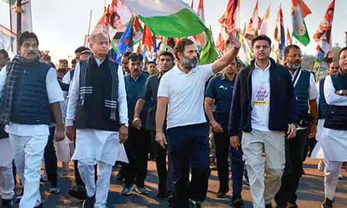 2798 കിലോമീറ്റർ പിന്നിട്ടു; ഭാരത് ജോഡോ യാത്ര നൂറാം ദിവസത്തില്‍