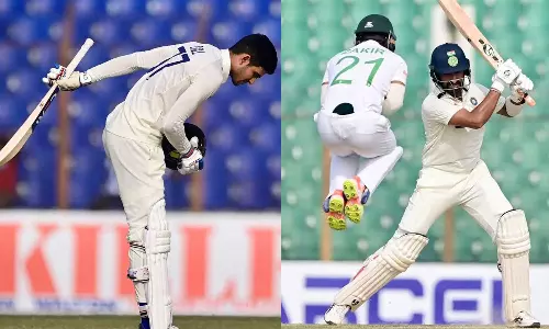 ഗില്ലിനും പുജാരയ്ക്കും സെഞ്ച്വറി; ഇന്ത്യയ്ക്ക് കൂറ്റൻ ലീഡ്