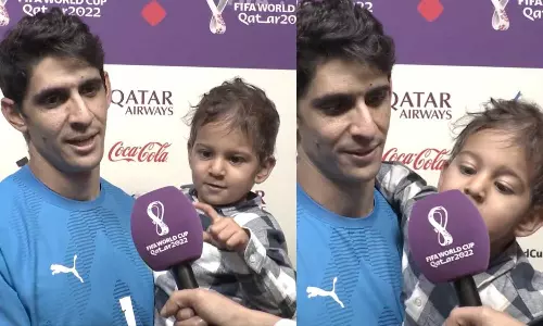 അപ്പൊ അച്ഛാ.. അത് ഐസ്‌ക്രീമല്ലേ..!!; റിപ്പോർട്ടറുടെ മൈക്കിലേക്ക് ചാടി കുഞ്ഞു ബോനോ-വൈറൽ വിഡിയോ