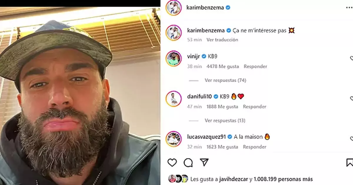 അർജൻറീനക്കെതിരെയുള്ള ലോകകപ്പ്‌ ഫൈനലിൽ കളിക്കുമോ? ഇൻസ്റ്റഗ്രാമിൽ ബെൻസെമയുടെ നിഗൂഢ സന്ദേശം