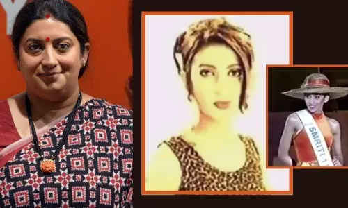 മിസ് ഇന്ത്യ മത്സരത്തിൽ കാവിയണിഞ്ഞ് സ്മ്യതി ഇറാനി; പഴയ വീഡിയോ കുത്തിപ്പൊക്കി സോഷ്യൽ മീഡിയ