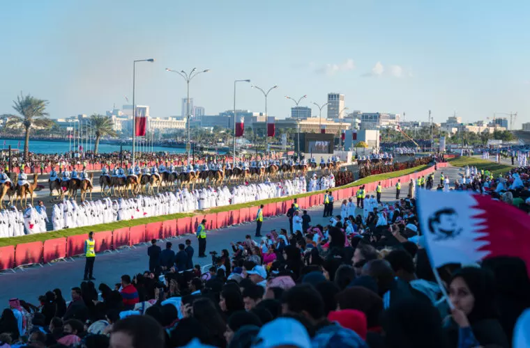 ദേശീയദിന പരേഡ് ലോകകപ്പ് ഫൈനൽ മത്സരത്തിനു ശേഷം ലുസൈൽ ബൊളിവാർഡിൽ ദേശീയദിന പരേഡ് ലോകകപ്പ് ഫൈനൽ മത്സരത്തിനു ശേഷം ലുസൈൽ ബൊളിവാർഡിൽ