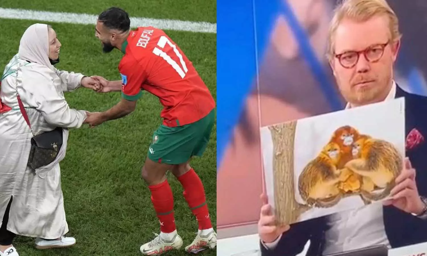 മൊറോക്കോ താരങ്ങള്‍ക്കെതിരെ വംശീയാധിക്ഷേപം; കുരങ്ങുമായി ഉപമിച്ച് ഡെന്മാർക്ക് സർക്കാരിന്റെ ഔദ്യോഗിക ചാനൽ