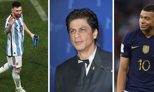 ഹൃദയം പറയുന്നത് മെസി എന്നാണ്, എന്നാല്‍...: ഷാരൂഖ് ഖാന്‍