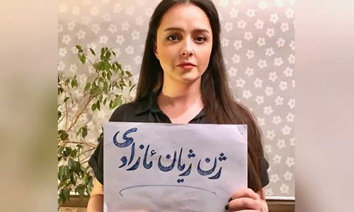 സർക്കാർ വിരുദ്ധപ്രക്ഷോഭങ്ങൾക്ക് ഐക്യദാർഢ്യം; ഇറാൻ നടി തരനേ അലിദൂസ്തി അറസ്റ്റിൽ