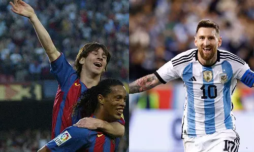 50 വയസുവരെ മെസിക്ക് കളിക്കാനാകും: റൊണാൾഡീഞ്ഞോ