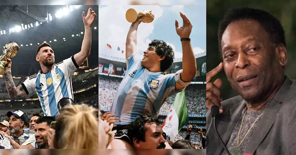 മെസി ലോകകപ്പിന് അര്‍ഹന്‍, തീര്‍ച്ചയായും ഡീഗോ ഇപ്പോള്‍ പുഞ്ചിരിക്കുന്നു: പെലെ