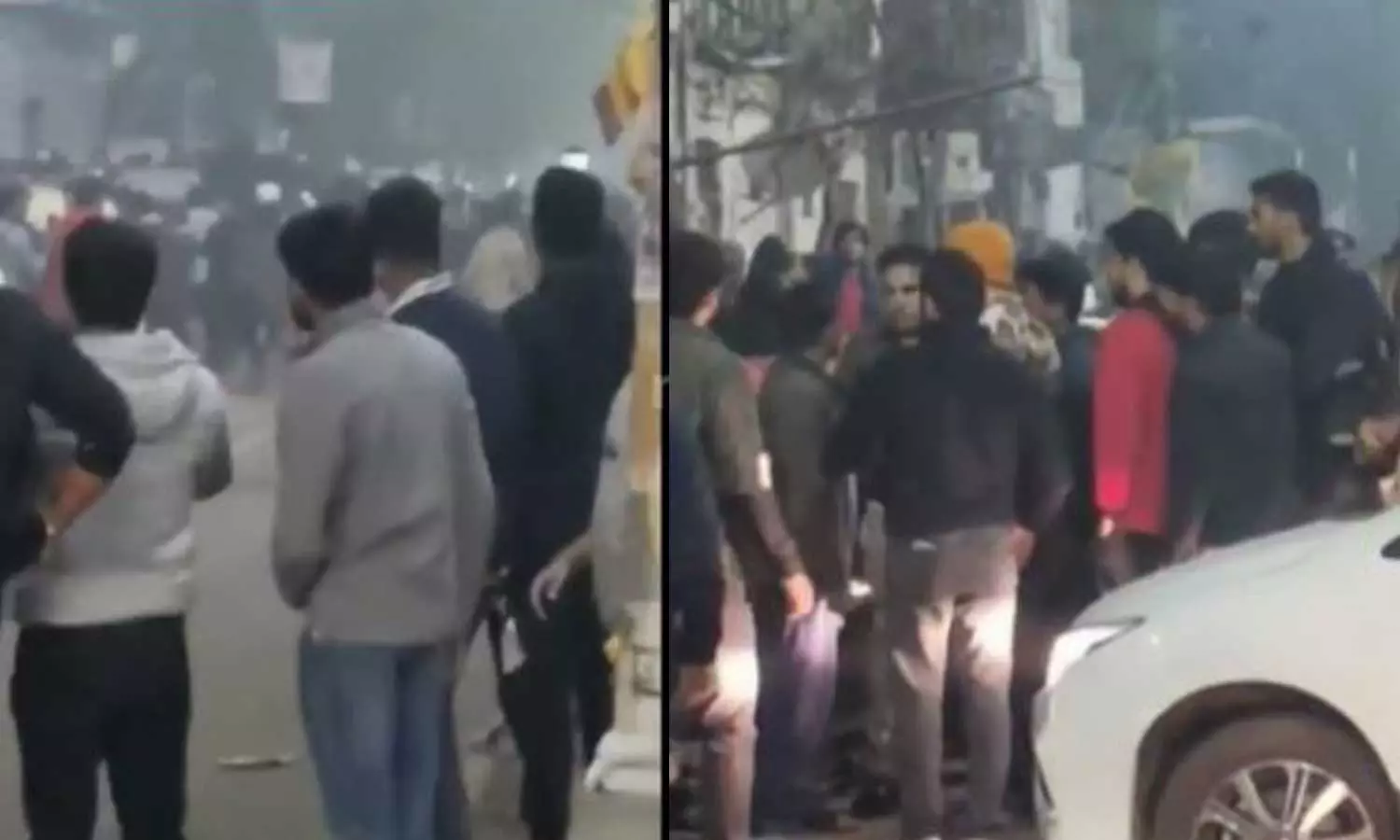 ഡൽഹിയിൽ മലയാളി വിദ്യാർഥികളുടെ ലോകകപ്പ് വിജയാഘോഷം നിയന്ത്രിക്കാന്‍  പൊലീസ് രംഗത്തിറങ്ങി