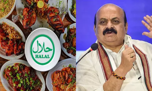 ഹിജാബ് വിലക്കിന് പിന്നാലെ ഹലാൽ നിരോധന നീക്കവുമായി കർണാടക സർക്കാർ; പരിചയൊരുക്കാൻ കോൺ​ഗ്രസ്