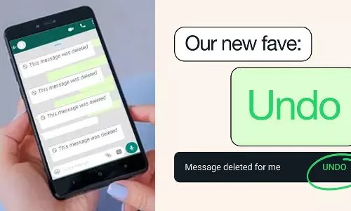 അബദ്ധത്തിൽ ഡിലീറ്റ് ഫോർ മീ ക്ലിക്ക് ചെയ്‌തോ?, പരിഹാരവുമായി വാട്‌സ് ആപ്പ്