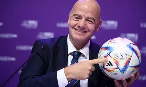 ഖത്തറിന് നന്ദി, അടുത്ത ലോകകപ്പില്‍ ഇന്ത്യ കളിച്ചേക്കും - ഫിഫ പ്രസിഡന്‍റ്