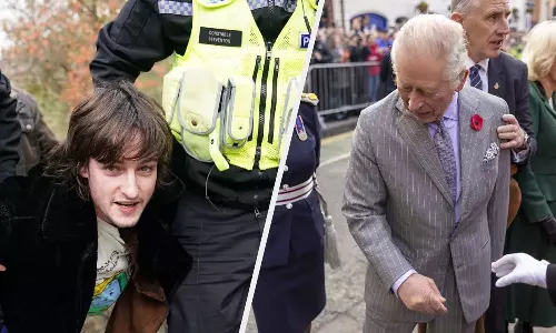 ചാൾസ് രാജാവിന് നേരെ മുട്ടയെറിഞ്ഞ വിദ്യാർഥിക്ക് ആറ് മാസം തടവുശിക്ഷ