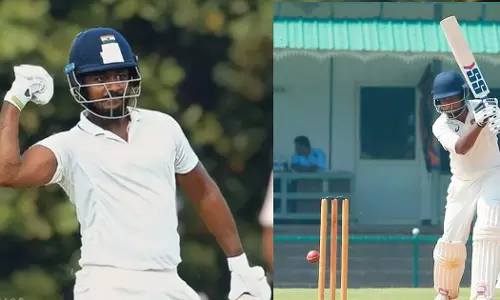 സഞ്ജു -82, സച്ചിൻ-109; രാജസ്ഥാനെ മറികടക്കാൻ കേരളത്തിന് 67 റൺസ് കൂടി സഞ്ജു -82, സച്ചിൻ-109; രാജസ്ഥാനെ മറികടക്കാൻ കേരളത്തിന് 67 റൺസ് കൂടി