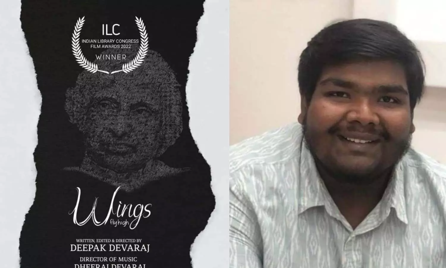 ഐ എൽ സി ഹ്രസ്വ ചലച്ചിത്ര  മത്സരം; മികച്ച ചിത്രമായി ദീപക് ദേവരാജന്റെ വിങ്‌സ്