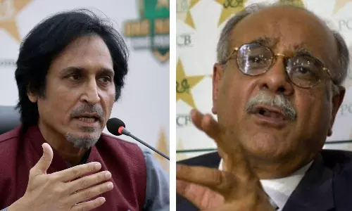 റമീസ് രാജ പുറത്തേക്ക്; പാകിസ്ഥാൻ ക്രിക്കറ്റ് ബോർഡ് ചെയർമാനായി നജം സേഥി