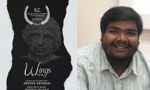 ഐ എൽ സി ഹ്രസ്വ ചലച്ചിത്ര  മത്സരം; മികച്ച ചിത്രമായി ദീപക് ദേവരാജന്റെ വിങ്‌സ്