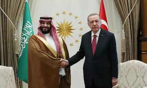 സൗദി- തുര്ക്കി ബന്ധം വീണ്ടും സജീവമായി; വ്യാപാര വിനിമയത്തില് വലിയ വര്ധനവ് സൗദി- തുര്ക്കി ബന്ധം വീണ്ടും സജീവമായി; വ്യാപാര വിനിമയത്തില് വലിയ വര്ധനവ്