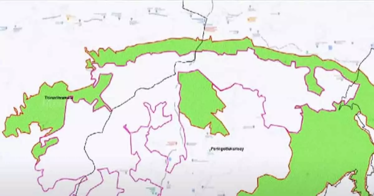 ബഫർ സോൺ ഭൂപടത്തിനെതിരെ കോഴിക്കോട് ജില്ലയിലും പ്രതിഷേധം ബഫർ സോൺ ഭൂപടത്തിനെതിരെ കോഴിക്കോട് ജില്ലയിലും പ്രതിഷേധം