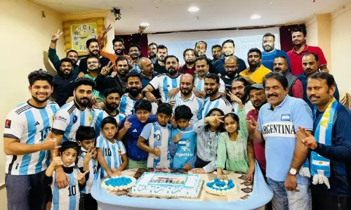ലോകകപ്പ് വിജയം ആഘോഷമാക്കി   കുവൈത്തിലെ അർജന്റീന ഫാൻസ്