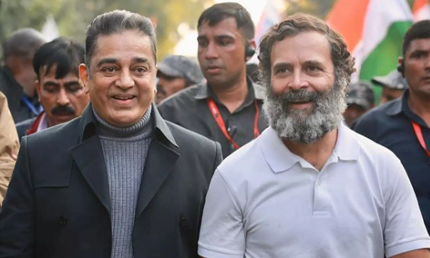 നായകൻ വീണ്ടും വരാർ; ഭാരത് ജോഡോ യാത്രയിൽ ശ്രദ്ധേയമായി ഉലകനായകന്റെ രംഗപ്രവേശം