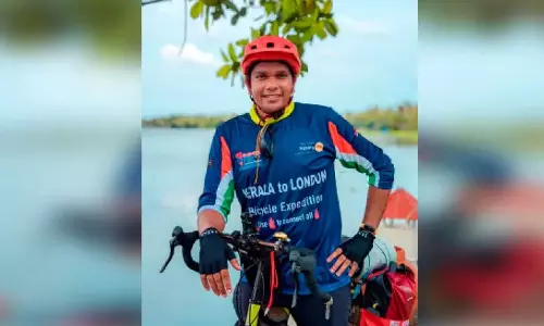 35 രാജ്യങ്ങളിലൂടെ 30,000 കിലോമീറ്റർ; സൈക്കിളിൽ രാജ്യാതിർത്തികൾ താണ്ടി ഫായിസ് കുവൈത്തിലെത്തി