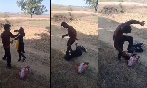 വിവാഹാഭ്യർഥന നിരസിച്ചു; 19കാരിയെ ബോധം പോകുംവരെ ക്രൂരമായി മർദിച്ചും നിലത്തിട്ട് ചവിട്ടിയും കാമുകൻ; ദൃശ്യങ്ങൾ പുറത്ത്