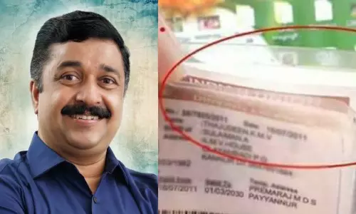 ഡ്രൈവിങ് ലൈസൻസ് പി.വി.സി കാർഡ് രൂപത്തിലാക്കണം - മന്ത്രിക്ക് നിവേദനം നൽകി നജീബ് കാന്തപുരം എം.എൽ.എ