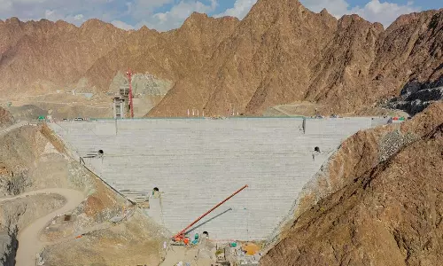 ഹത്തയിലെ ഊർജ വൈദ്യുത പദ്ധതി; നിർമാണം പുരോഗമിക്കുന്നു