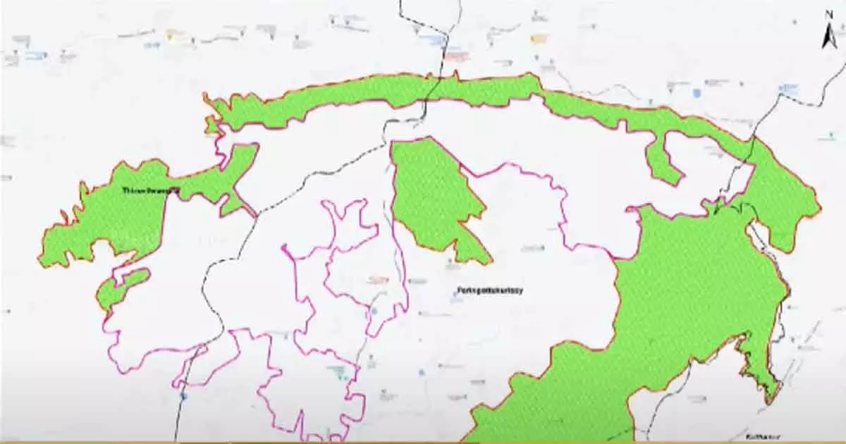 സർവേ നമ്പറുള്ള പുതിയ ബഫർസോൺ ഭൂപടത്തിലും ആശയക്കുഴപ്പം സർവേ നമ്പറുള്ള പുതിയ ബഫർസോൺ ഭൂപടത്തിലും ആശയക്കുഴപ്പം